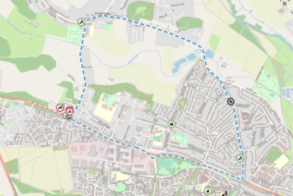 Upcoming closure and speed restriction off C162 Longwater Lane and A1074 Dereham Road to facilitate Anglian Water laying a new supply for a fire hydrant (REF STRO11770)